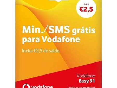 Cartão SIM Vodafone Easy 91 2.50€ + 10€ Online Hot Sale