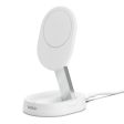 Base de Carregamento Convertível Wireless Magnético Belkin BoostCharge Pro Qi2 15W - Branco Online now