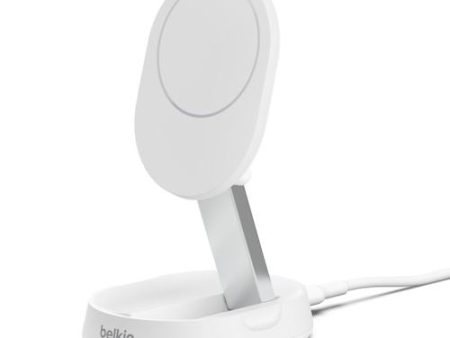 Base de Carregamento Convertível Wireless Magnético Belkin BoostCharge Pro Qi2 15W - Branco Online now