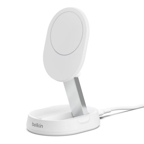 Base de Carregamento Convertível Wireless Magnético Belkin BoostCharge Pro Qi2 15W - Branco Online now