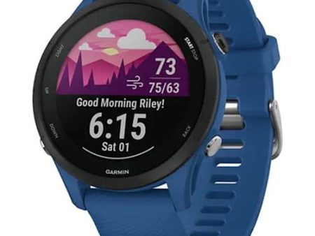 Relógio de Desporto Garmin Forerunner 255 - Azul For Sale