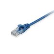 Cabo de Rede Cat.6 Equip RJ-45 0.25m - Azul Hot on Sale