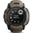 Smartwatch Garmin Instinct 2X Solar Tactical - Castanho Supply