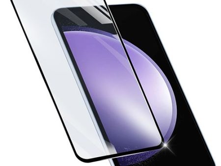 Película de Vidro Temperado Cellular Line Impact Glass Capsule para Samsung Galaxy S24 FE - Moldura Preta Discount