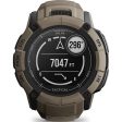 Smartwatch Garmin Instinct 2X Solar Tactical - Castanho Supply