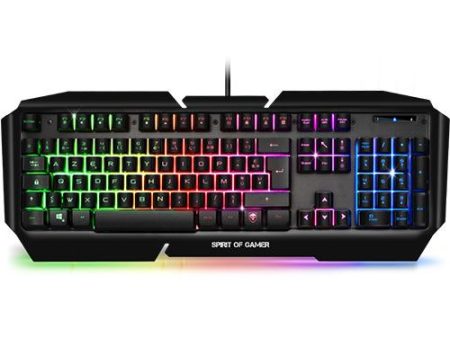 Teclado Gaming SOG Pro-K5 RGB - Layout PT Hot on Sale