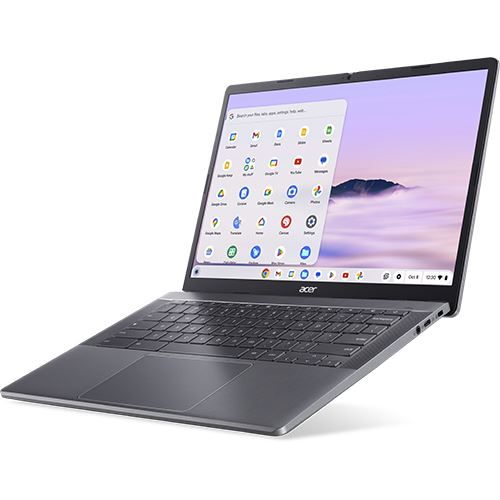 Computador Portátil Acer Chromebook Plus 514 CB514-3H-R57G com Google AI | 14  WUXGA | AMD Ryzen™ 5 7520C | 8GB | 128GB eMMC Hot on Sale