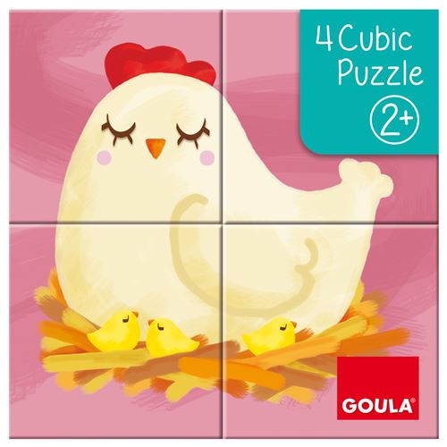 4 Cubic Puzzle Fashion