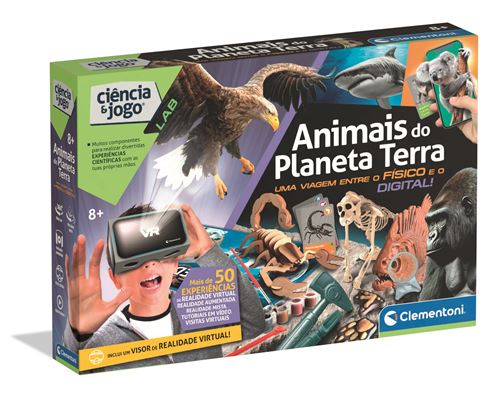 Ciência e Jogo Lab: Animais do Planeta Terra - Clementoni Discount