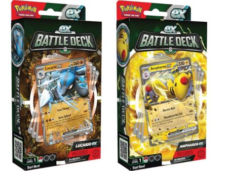 Ampharos EX & Lucario EX - Battle Deck on Sale