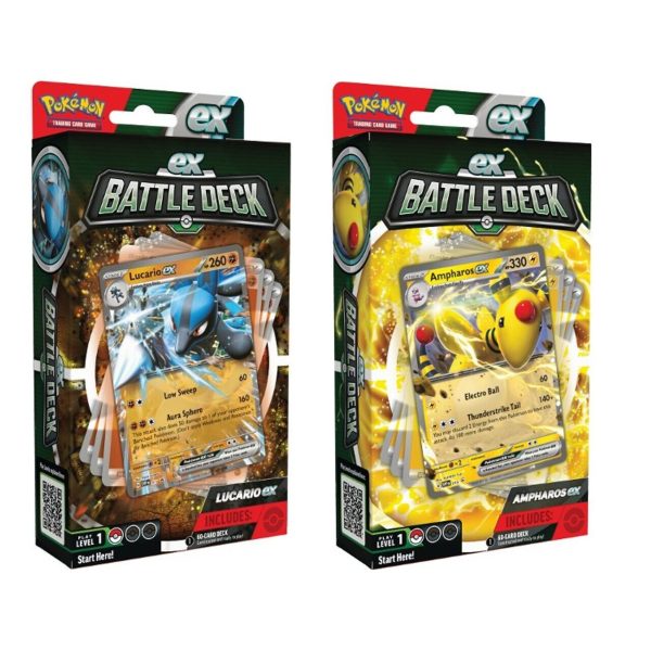 Ampharos EX & Lucario EX - Battle Deck on Sale