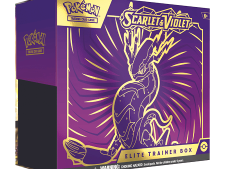 Scarlet & Violet Base Set Elite Trainer Box Miraidon Artwork Online Sale