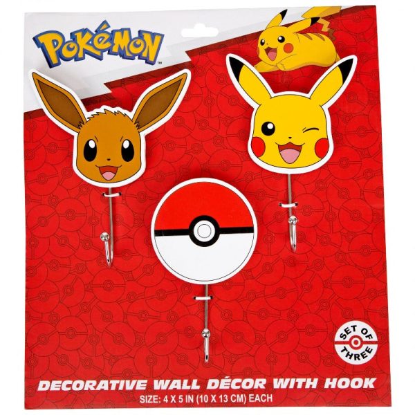 Decorative Wall Hook | Eevee and Pikachu For Cheap