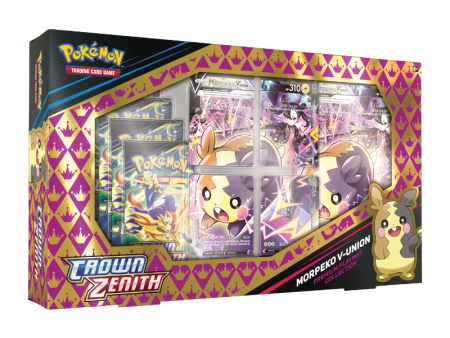 Pokemon Crown Zenith Morpeko V Union Premium Marnie Playmat Collection For Discount