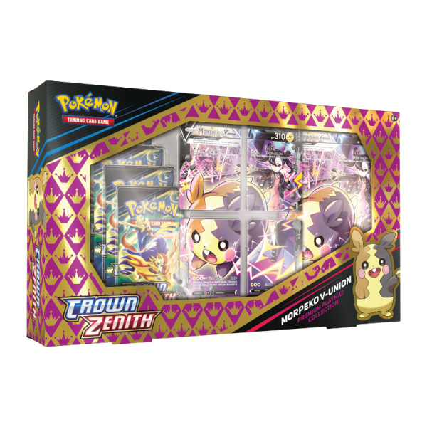 Pokemon Crown Zenith Morpeko V Union Premium Marnie Playmat Collection For Discount