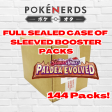 Paldea Evolved Sleeved Booster Pack Case Online Sale