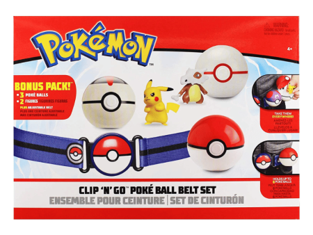 Pokemon Clip ‘N’ Go Poke Ball Belt Set Cheap