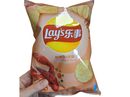 Lay s Chips Spicy Crayfish Flavor Imported on Sale