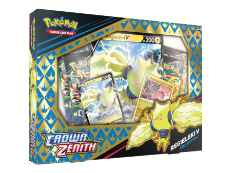 Pokemon Crown Zenith Regieleki V Collection Box For Cheap