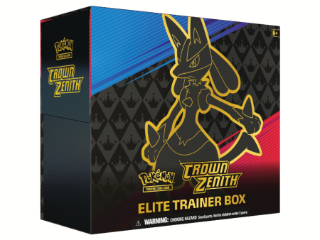 Pokemon Crown Zenith Elite Trainer Box For Sale