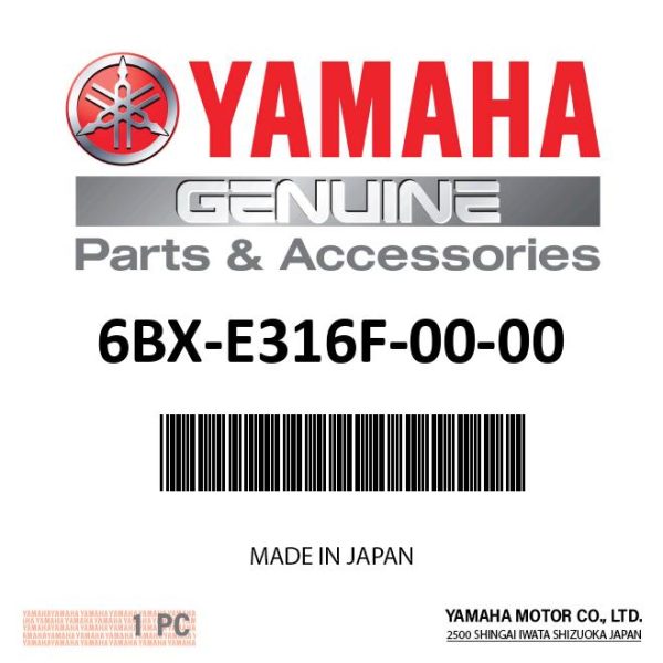 Yamaha 6BX-E316F-00-00 - Hose, oil 1 Discount