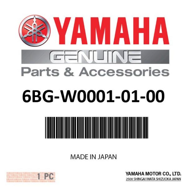 Yamaha 6BG-W0001-01-00 - Power head gasket kit Online now