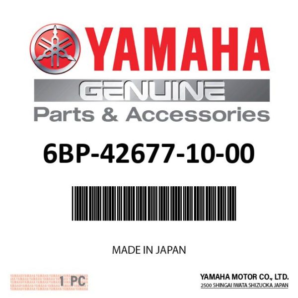 Yamaha 6BP-42677-10-00 - Graphic, front on Sale