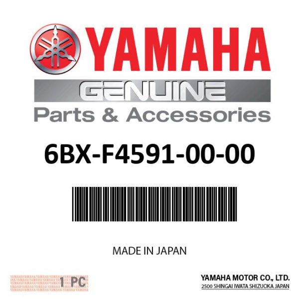 Yamaha 6BX-F4591-00-00 - Emblem, fuel cock Discount