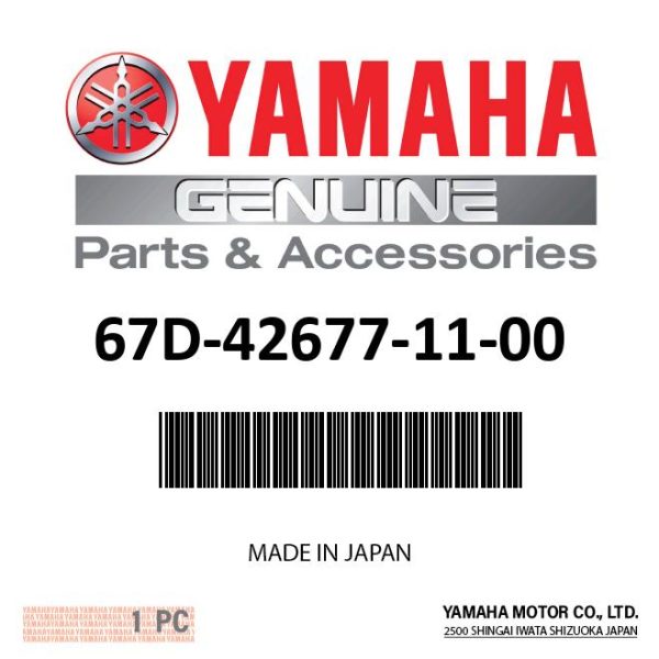 Yamaha 67D-42677-11-00 - Graphic, front Discount