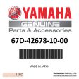 Yamaha 67D-42678-10-00 - Graphic, rear For Sale