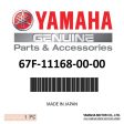 Yamaha 67F-11168-00-00 - Cover, breather on Sale